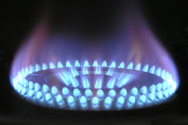 De gasinstallatie vormt de basis voor onder andere het koken